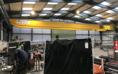 5 Tonne Overhead Crane Installed