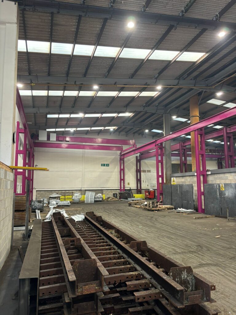 8 Support Columns for Crane Tracks