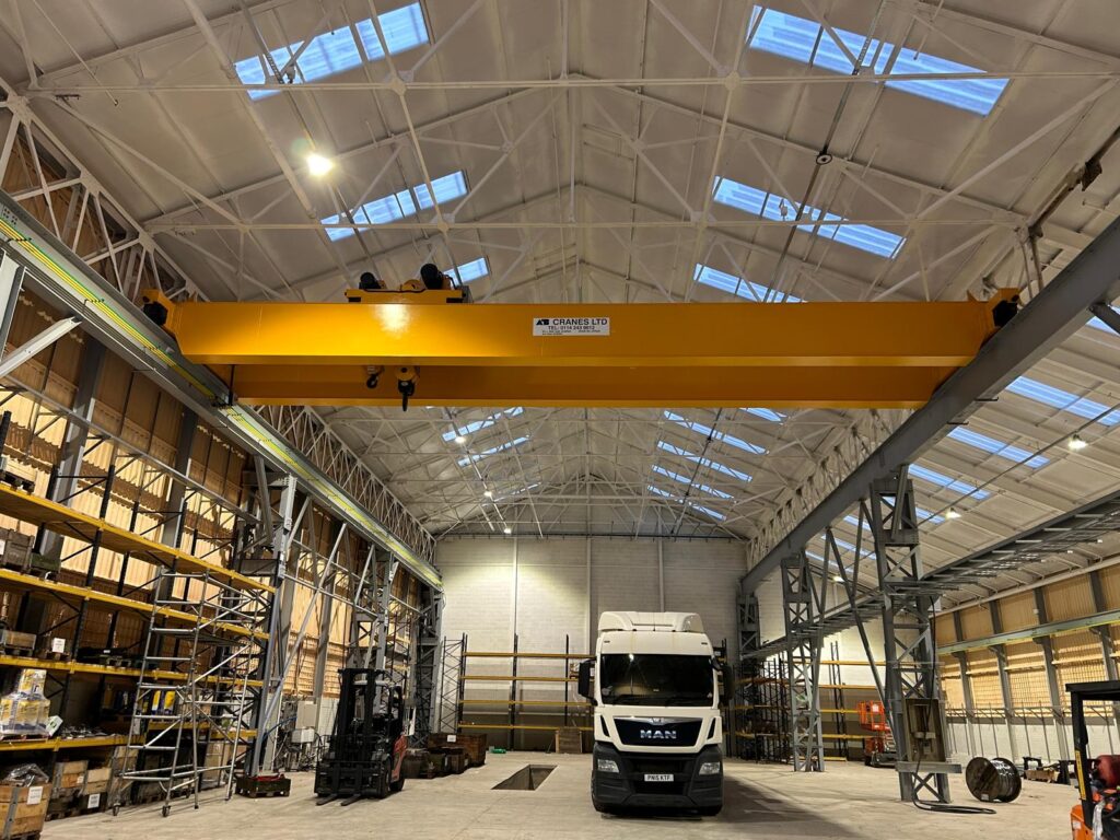 Overhead travelling Crane and Two new Twin bean