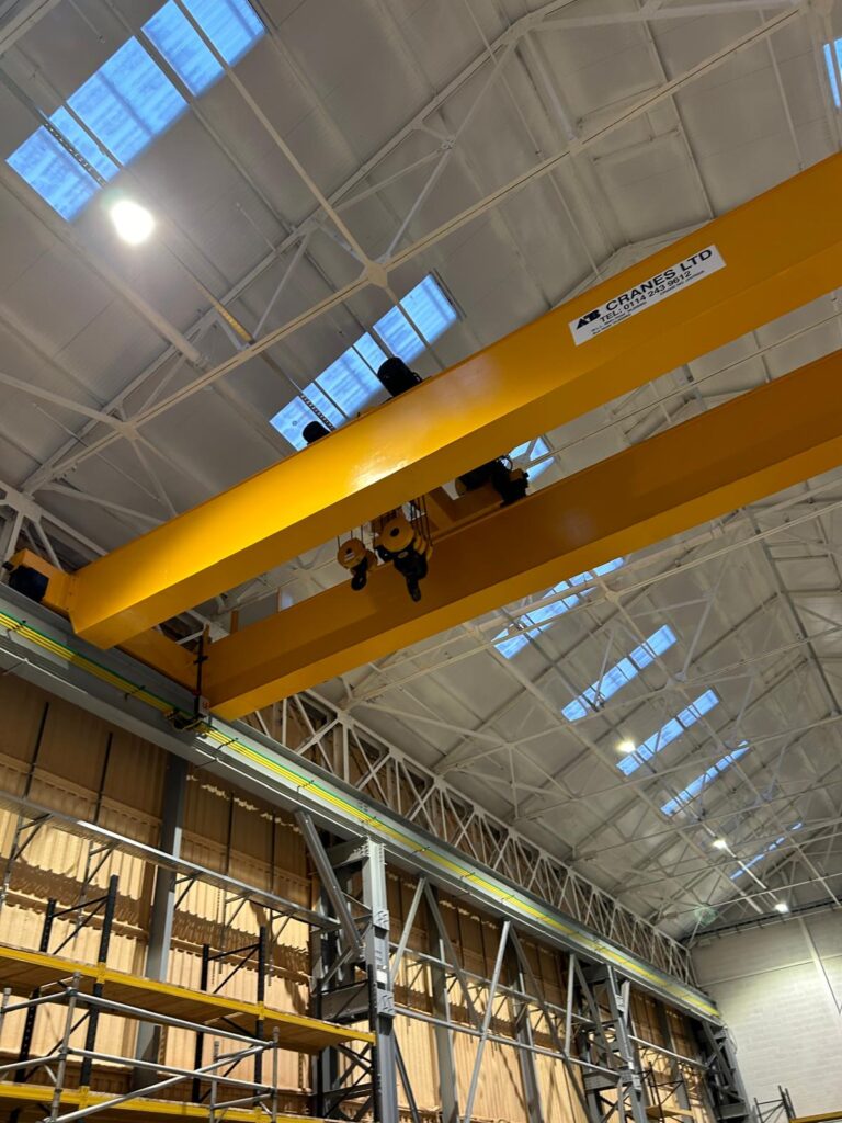 Two new Twin bean 5,000 Kg Cranes