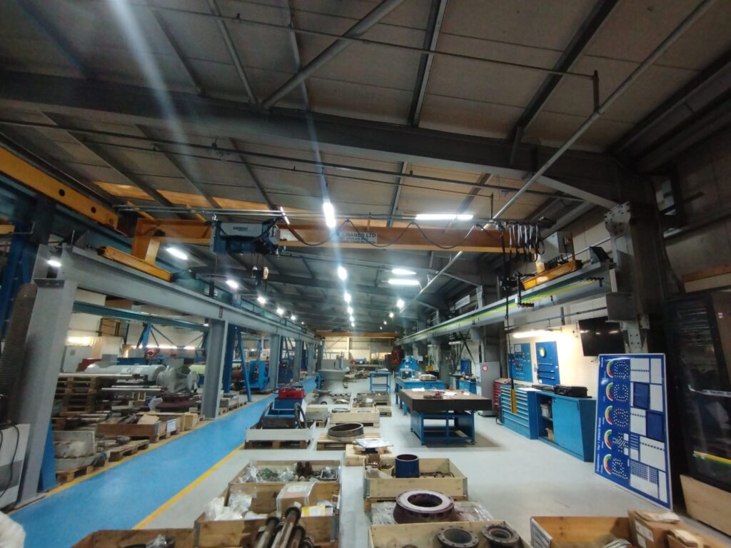 Single Beam Crane and 1 Gantry Support
