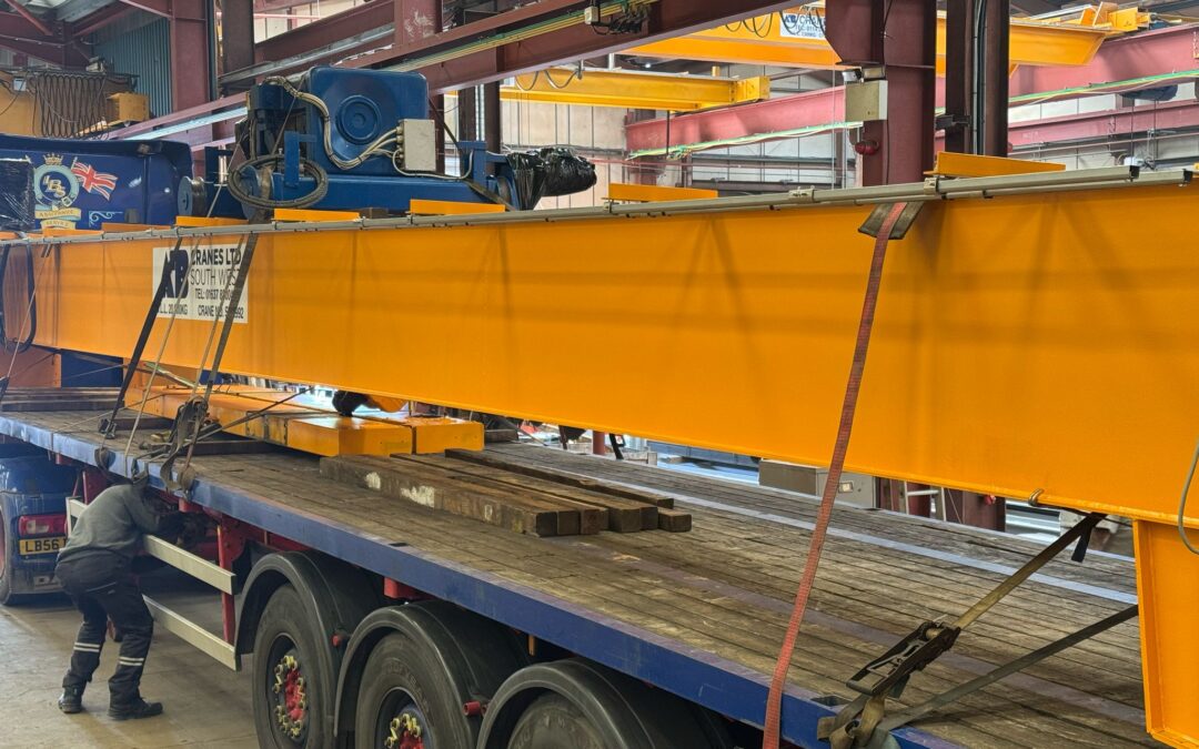 20 tonne Twin beam fitted with a Misia crab unit