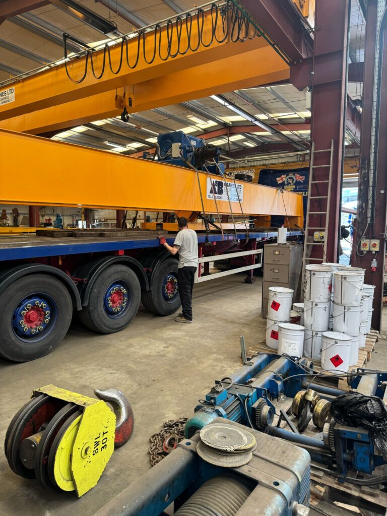 twin beam fitted with misia crab unit