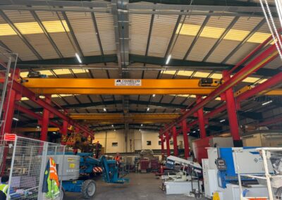 10 tonne crane installed Winkworth Machinery GH Cranes UK