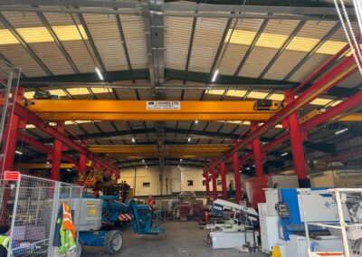 GH Cranes 10 ton crane installed Winkworth Machinery