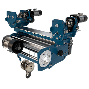 Low-headroom hoists