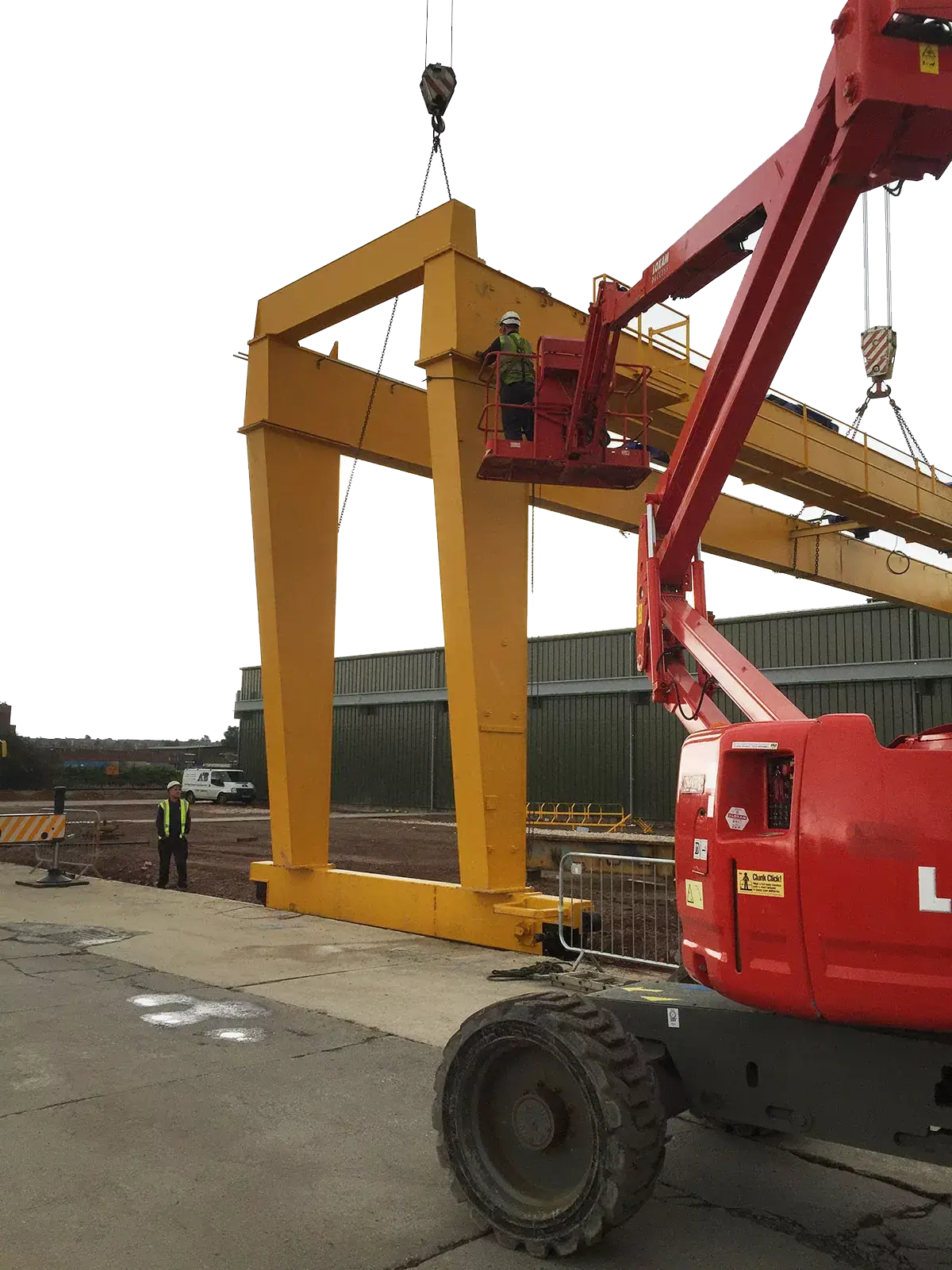 goliath cranes install uk